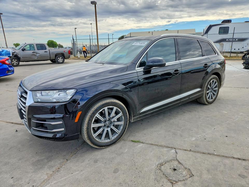 2017 Audi Q7 VIN WA1VAAF74HD015418 — COPART salvage auction photo