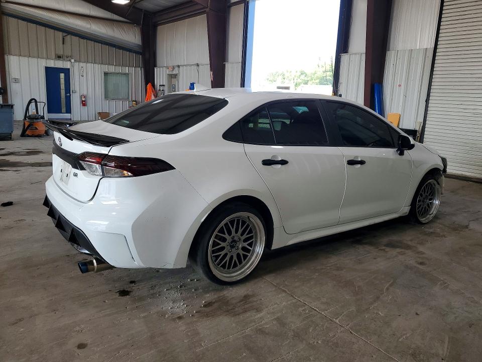 2022 Toyota Corolla VIN 5YFEPMAE7NP275056 COPART salvage auction — ALL OVER, PA - CERTIFICATE OF SALVAGE, sold $3,550 on 2026-07-22 (photo 3)