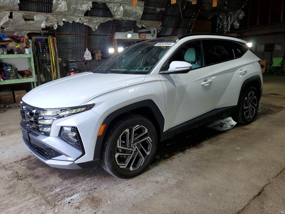 2025 Hyundai Tucson VIN KM8JEDD17SU344707 COPART salvage auction — REAR END, Ny - Mv-907A Salvage Certificate, sold $17,300 on 2026-07-15 (photo 1)