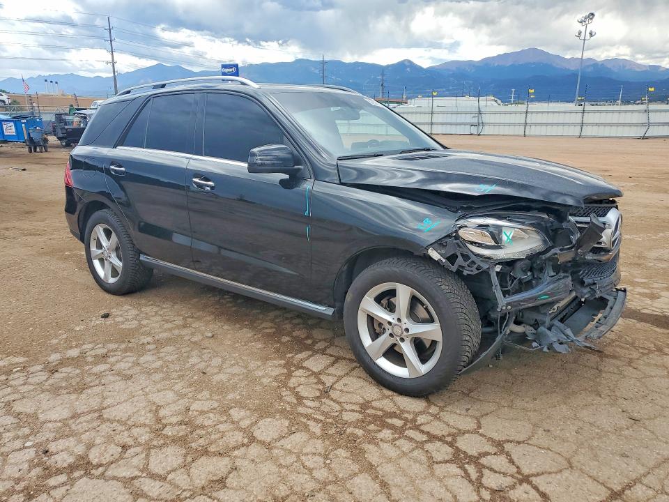 2016 Mercedes-benz Gle VIN 4JGDA5HB3GA700225 COPART salvage auction — FRONT END, Co - Salvage Title, sold $5,100 on 2026-08-03 (photo 4)