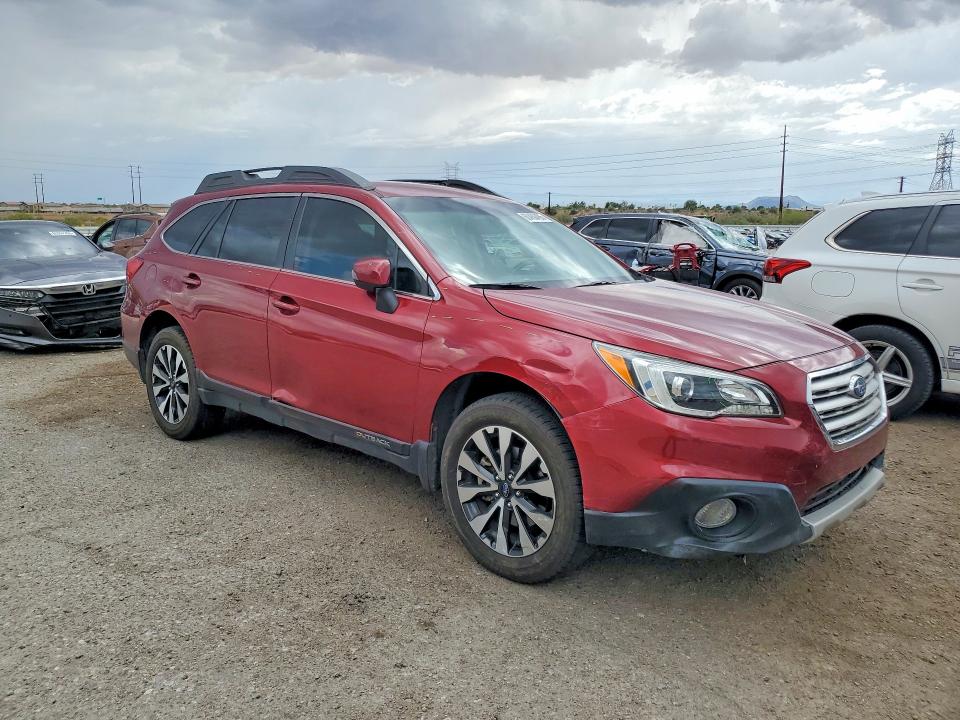 2016 Subaru Outback VIN 4S4BSAJC2G3294703 COPART salvage auction — FRONT END, Az - Cert Of Title - Salvage, sold $5,200 on 2026-07-31 (photo 4)