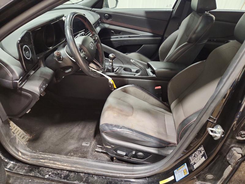 2021 Hyundai Elantra VIN KMHLR4AF4MU153200 COPART salvage auction — MECHANICAL, Wv - Certificate Of Title, sold $11,700 on 2026-07-30 (photo 7)