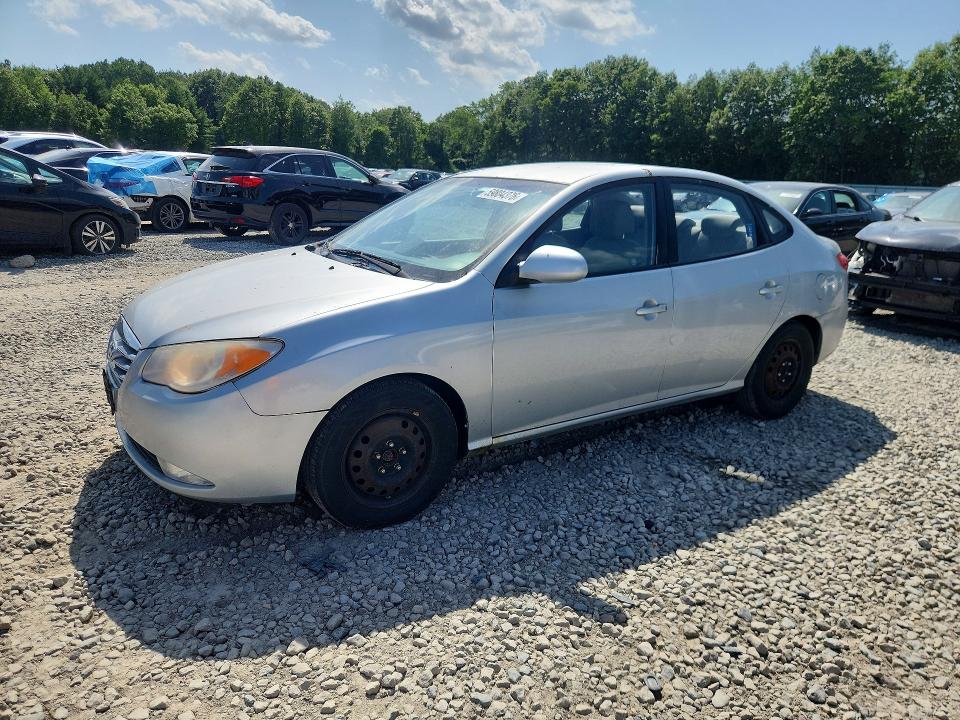 2010 Hyundai Elantra VIN KMHDU4AD9AU944092 COPART salvage auction — ROOF, Ma - Cert Of Title-Reconstrctd Coll, sold $400 on 2026-07-15 (photo 1)