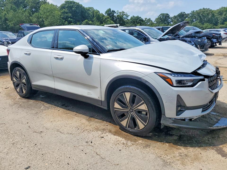 2023 Polestar 2 VIN YSMEG3KA9PL147360 COPART salvage auction — FRONT END, VA - CERT OF TITLE - SALVAGE, sold $3,350 on 2026-08-25 (photo 4)