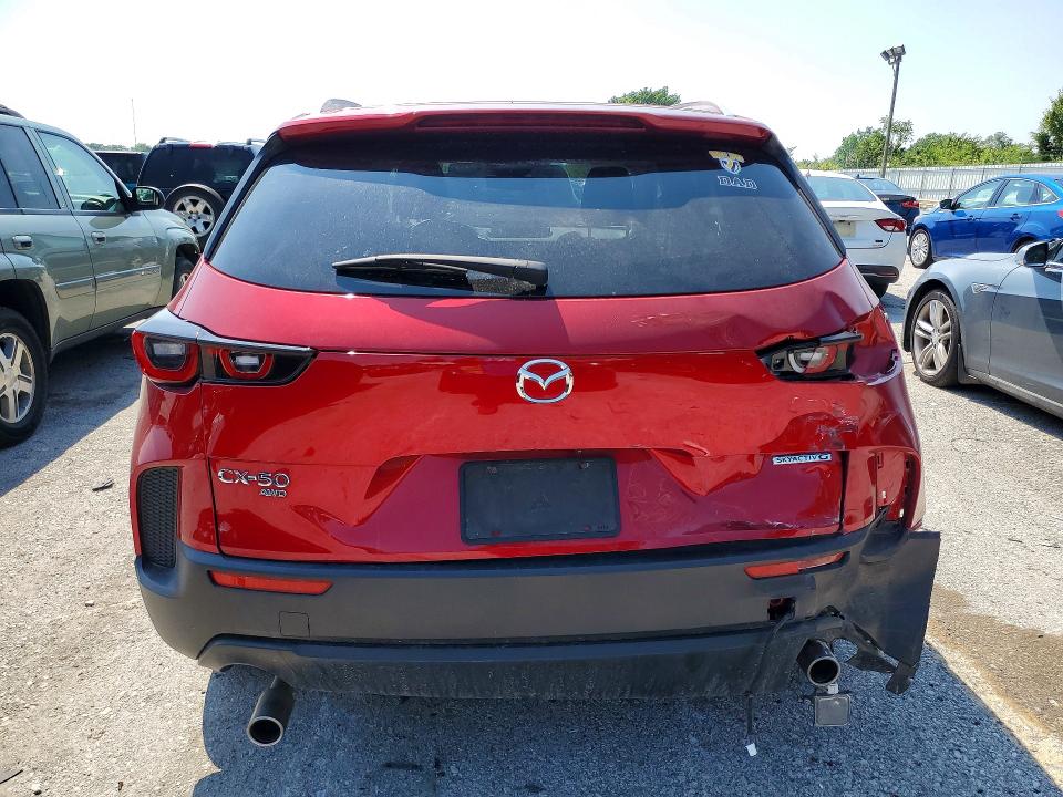 2023 Mazda Cx-50 VIN 7MMVABCM6PN126096 COPART salvage auction — REAR END, Salvage Title, sold $7,900 on 2026-10-19 (photo 6)