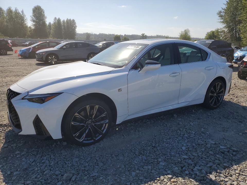 2024 Lexus Is VIN JTHGZ1E22R5033925 COPART salvage auction — FRONT END, WA - BILL OF SALE, sold $6,100 on 2026-07-27 (photo 1)