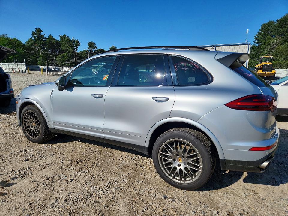 2018 Porsche Cayenne VIN WP1AA2A21JKA05113 COPART salvage auction — FRONT END, Ma - Cert Of Title-Salvage, sold $3,100 on 2026-08-17 (photo 2)