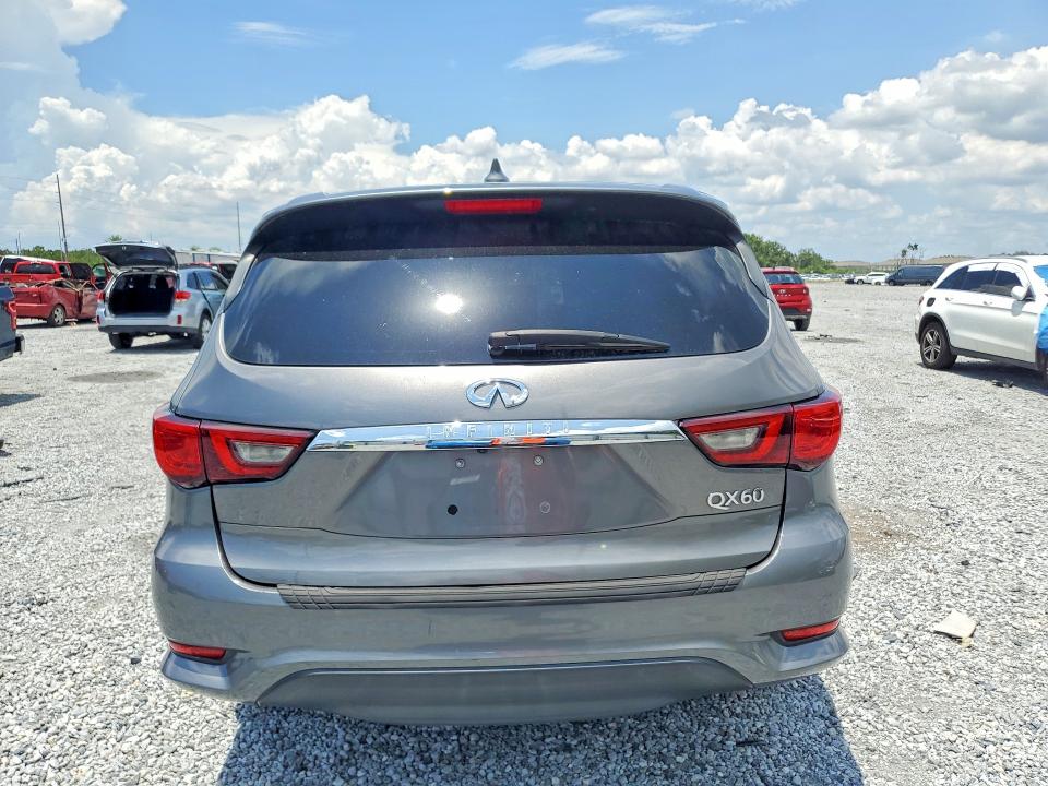2018 Infiniti Qx60 VIN 5N1DL0MM4JC533857 COPART salvage auction — SIDE, FL - CERTIFICATE OF TITLE (P), sold $975 on 2026-07-29 (photo 6)