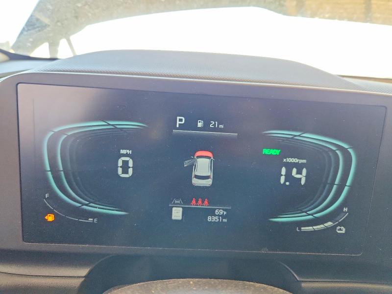 2026 Kia Niro VIN KNDCP3LE1T5340587 COPART salvage auction — MECHANICAL, CA - CERTIFICATE OF TITLE, sold $9,200 on 2026-07-20 (photo 9)