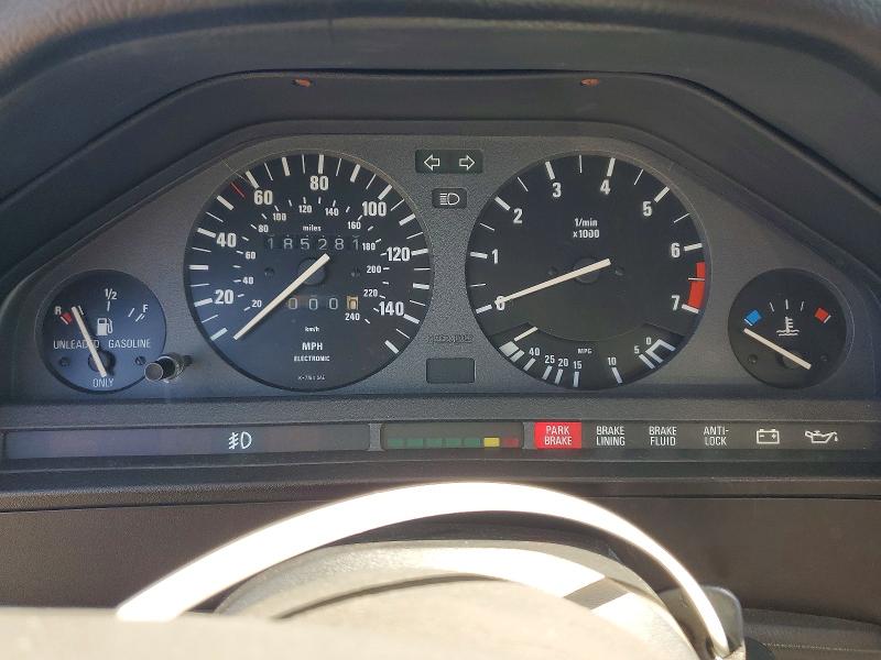1990 BMW 3 series VIN WBAAD1316LED12754 COPART salvage auction — NORMAL WEAR, CA - DIS/DLR/EXP ONLY CLEAN TITLE, sold $9,100 on 2026-08-19 (photo 9)