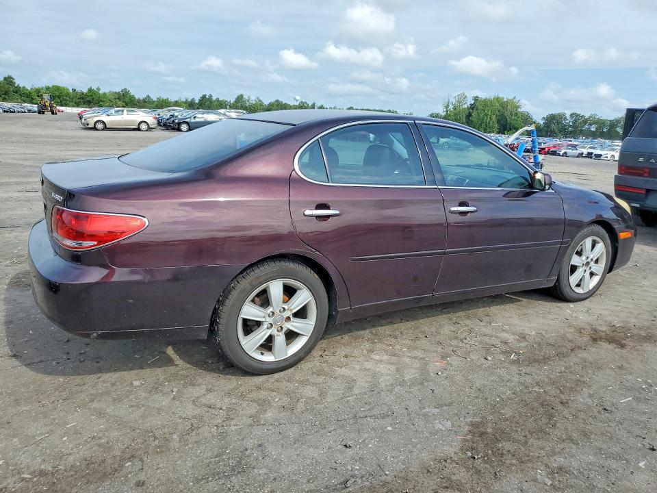 2005 Lexus Es 330 VIN JTHBA30G155105403 COPART salvage auction — MINOR DENT/SCRATCHES, VA - CERTIFICATE OF TITLE, sold $375 on 2026-07-22 (photo 3)
