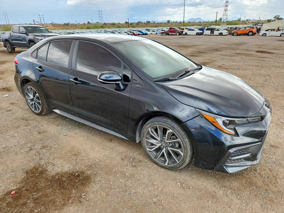 2022 Toyota Corolla VIN 5YFS4MCE1NP121628 COPART salvage auction — VANDALISM, MN - CERTIFICATE OF TITLE, sold $2,900 on 2026-07-24 (photo 4)