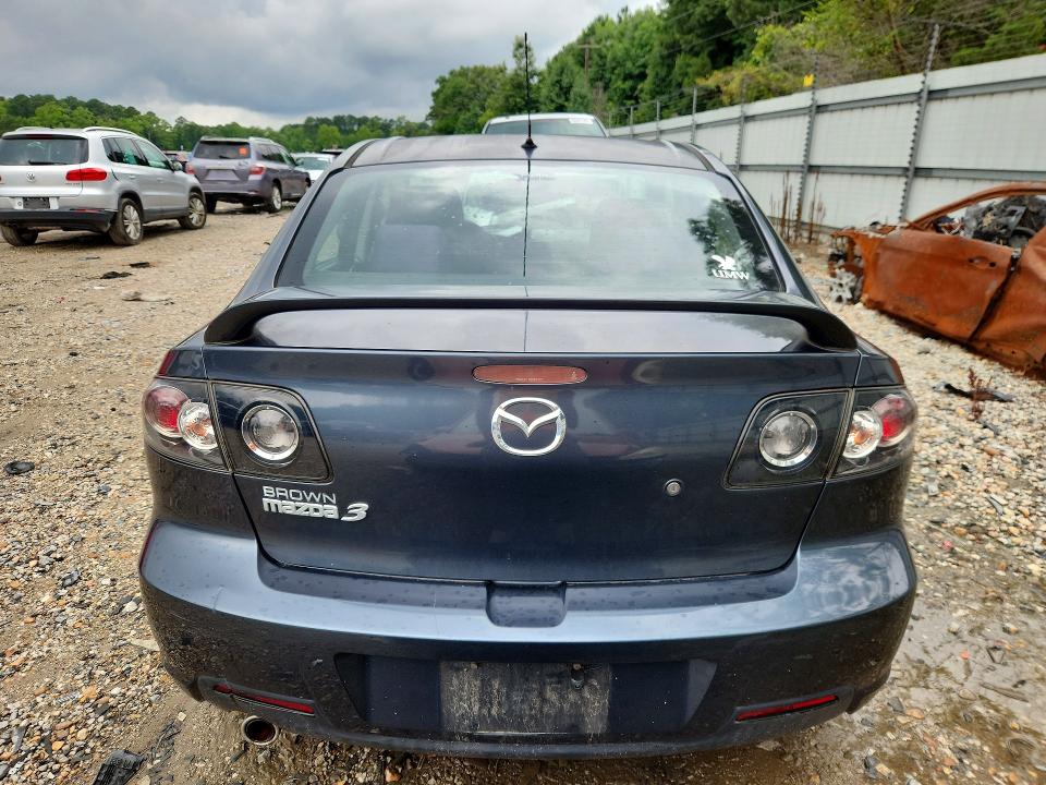 2008 Mazda 3 VIN JM1BK32F981183958 COPART salvage auction — SIDE, Va - Cert Of Title - Salvage, sold $100 on 2026-07-28 (photo 6)
