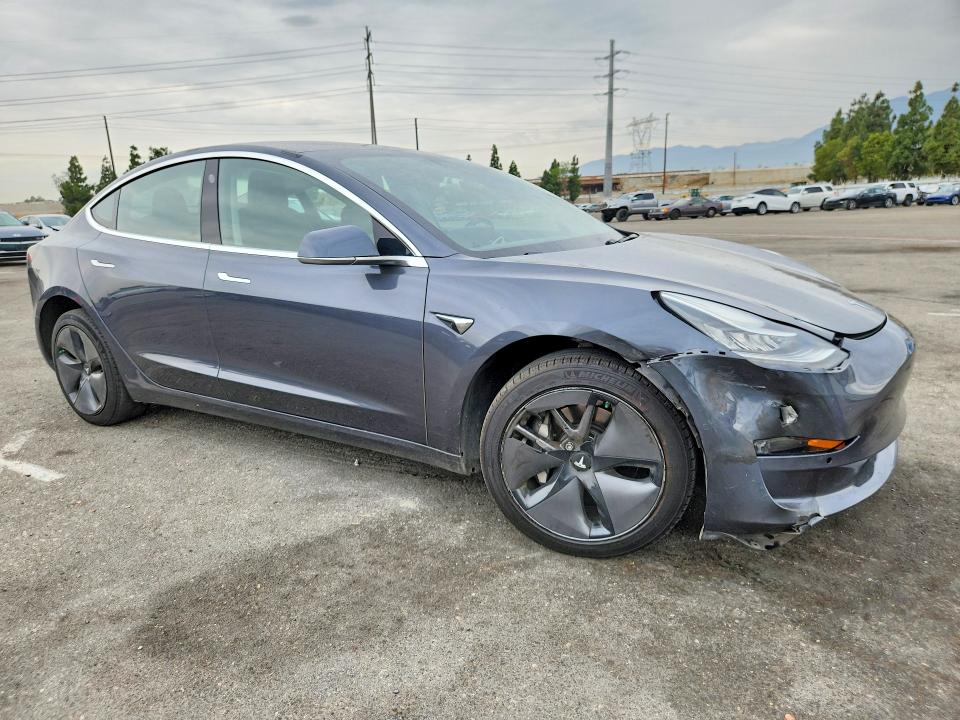 2018 Tesla Model 3 VIN 5YJ3E1EA4JF045094 COPART salvage auction — FRONT END, Salvage Title, sold $750 on 2026-07-28 (photo 4)