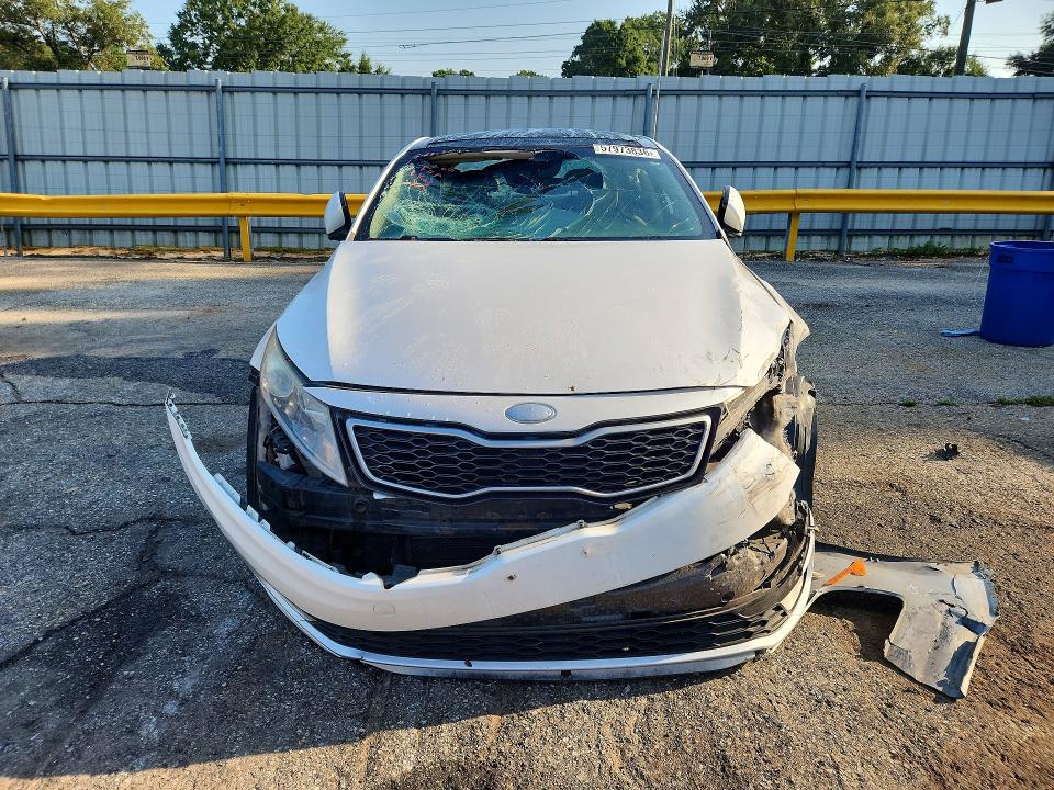 2013 Kia Optima VIN KNAGM4AD2D5041974 COPART salvage auction — FRONT END, Fl - Cert Of Title Slvg Rebuildable, sold $250 on 2026-07-13 (photo 5)