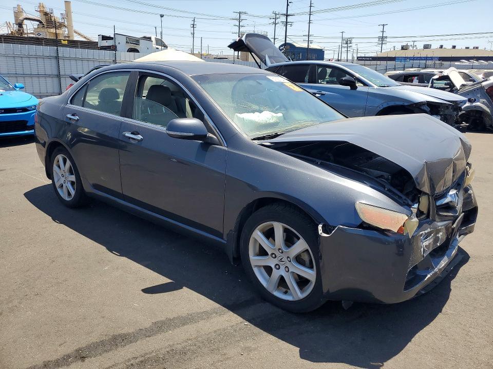 2004 Acura Tsx VIN JH4CL96874C046000 COPART salvage auction — FRONT END, Ca - Salvage Certificate, sold $225 on 2026-08-31 (photo 4)