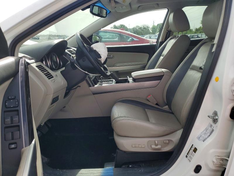 2012 Mazda Cx-9 VIN JM3TB2DV4C0366175 COPART salvage auction — FRONT END, Fl - Cert Of Title Slvg Rebuildable, sold $525 on 2026-07-31 (photo 7)