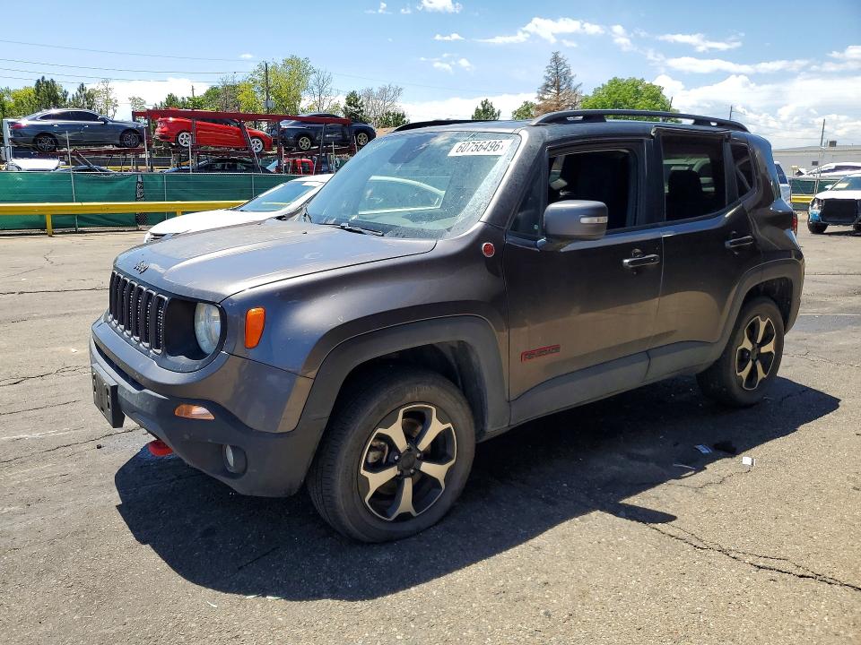 2019 Jeep Renegade VIN ZACNJBC17KPK64040 COPART salvage auction — HAIL, Co - Certificate Of Title, sold $4,000 on 2026-08-18 (photo 1)