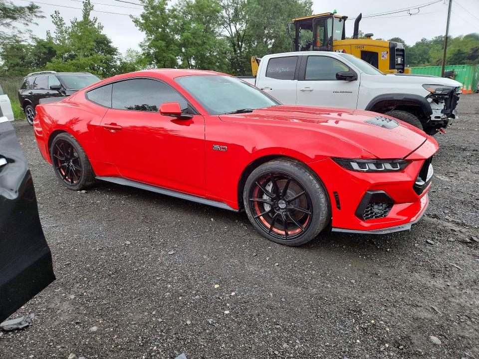 2024 Ford Mustang VIN 1FA6P8CF2R5428355 COPART salvage auction — FRONT END, Nj - Cert Of Title-Salvage, sold $28,500 on 2026-07-21 (photo 4)