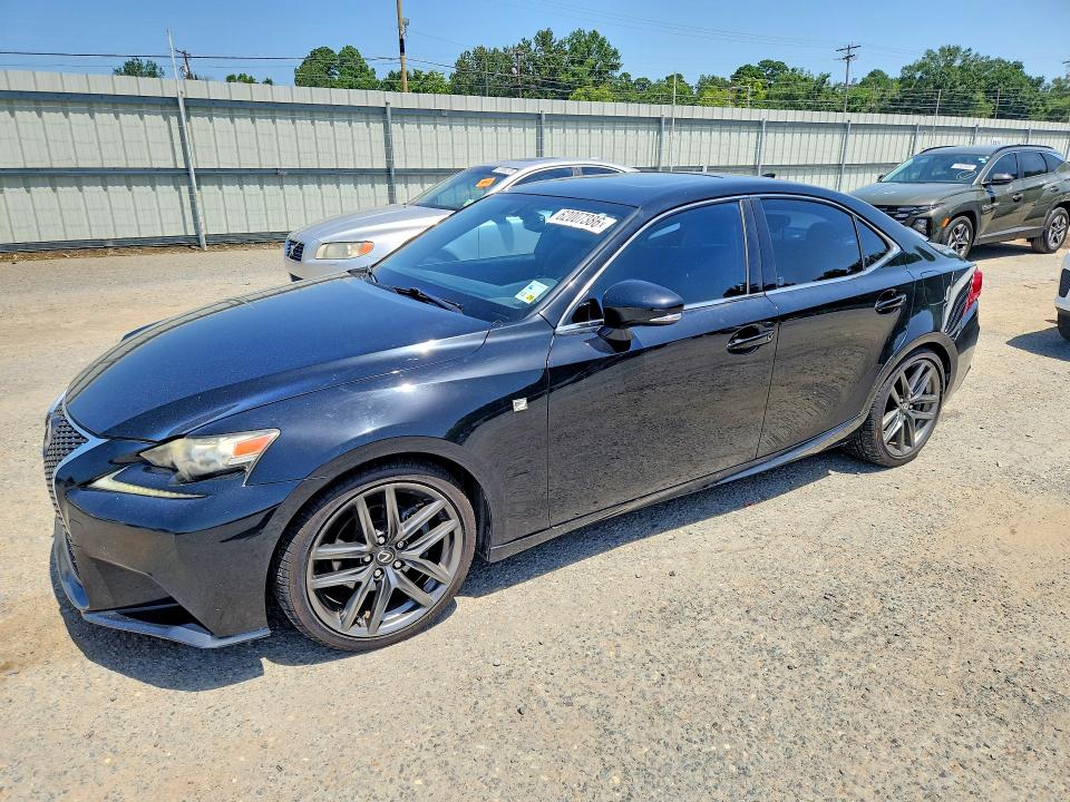 2014 Lexus Is VIN JTHBF1D2XE5009841 COPART salvage auction — WATER/FLOOD, La - Cert Of Title-Salvage Flood, sold $10 on 2026-07-30 (photo 1)