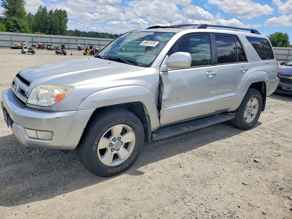 2005 Toyota 4runner VIN JTEBT17R150045803 COPART salvage auction — SIDE, WA - BILL OF SALE, sold $1,600 on 2026-07-27 (photo 1)