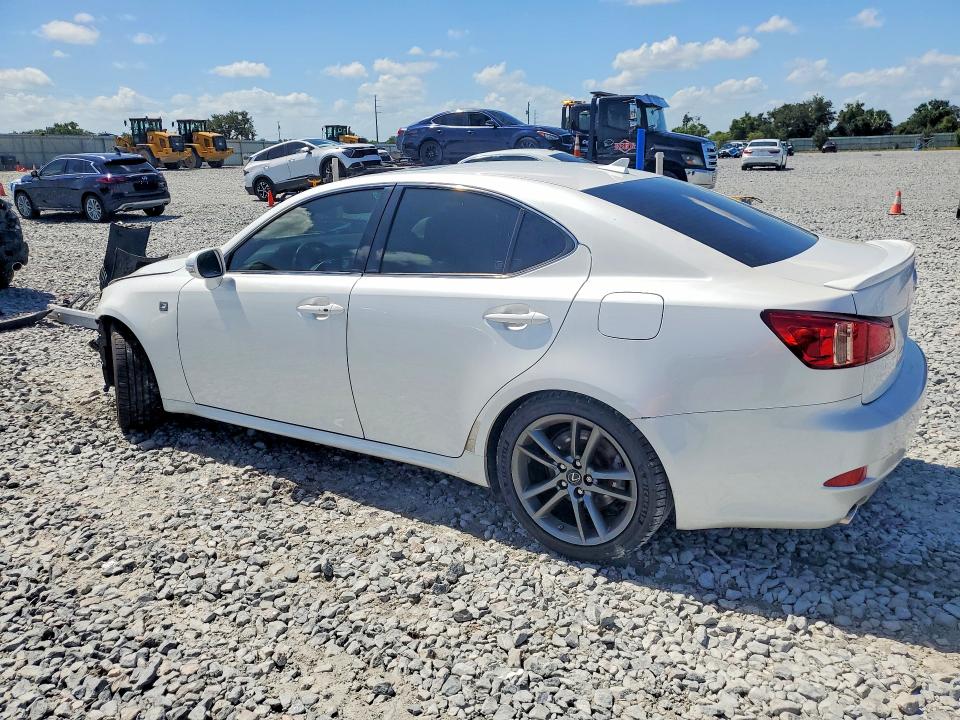 2013 Lexus Is VIN JTHBF5C29D5191989 COPART salvage auction — FRONT END, Fl - Cert Of Title Slvg Rebuildable, sold $30 on 2026-07-31 (photo 2)
