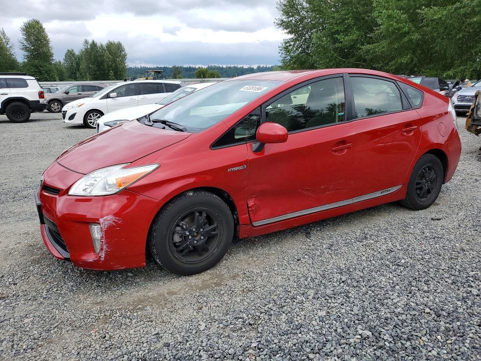 2012 Toyota Prius VIN JTDKN3DU5C5437332 COPART salvage auction — SIDE, WA - BILL OF SALE, sold $60 on 2026-07-27 (photo 1)
