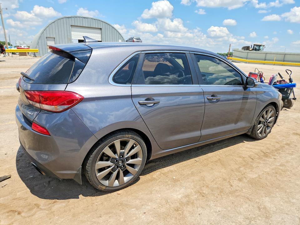 2018 Hyundai Elantra VIN KMHH55LC6JU039429 COPART salvage auction — WATER/FLOOD, MT - CERTIFICATE OF TITLE, sold $1,925 on 2026-08-02 (photo 3)
