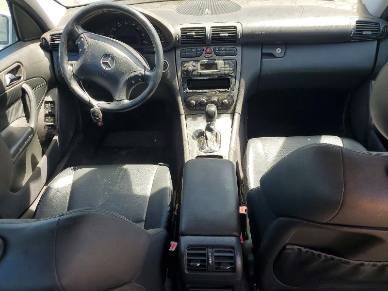2001 Mercedes-benz C class VIN WDBRF61J11F037653 COPART salvage auction — DAMAGE HISTORY, Ca - Dlr/Dis/Exp Only Salvage Title, sold $325 on 2026-07-20 (photo 8)