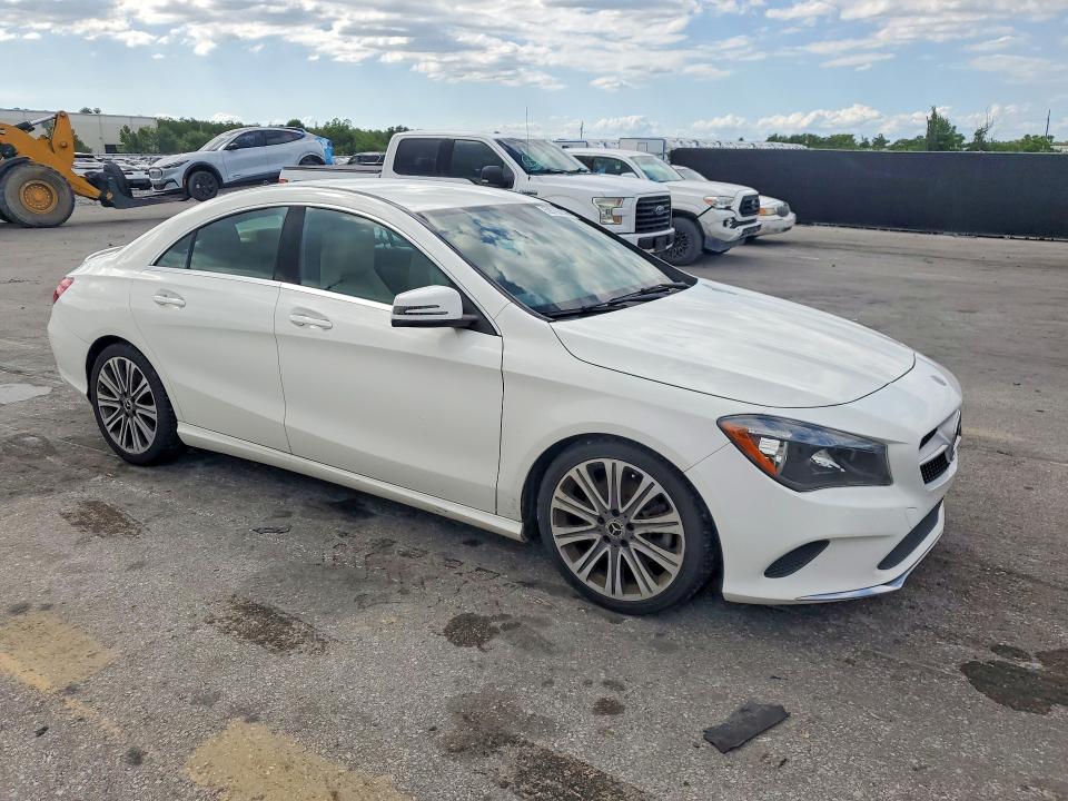 2018 Mercedes-benz Cla-klasse VIN WDDSJ4GB2JN691806 COPART salvage auction — MINOR DENT/SCRATCHES, Fl - Cert Of Title Slvg Rebuildable, sold $4,550 on 2026-08-11 (photo 4)
