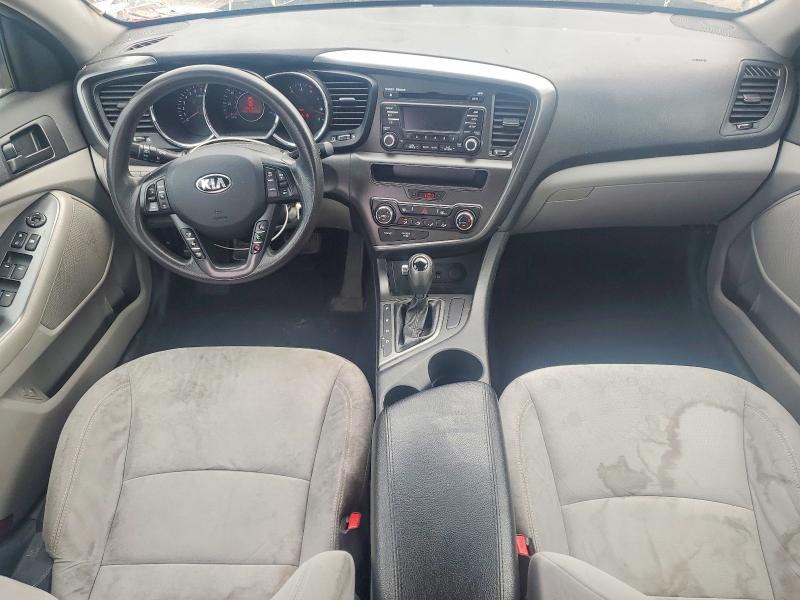 2013 Kia Optima VIN KNAGM4A76D5425153 COPART salvage auction — FRONT END, Ny - Affirmation Of Repossession, sold $350 on 2026-07-23 (photo 8)