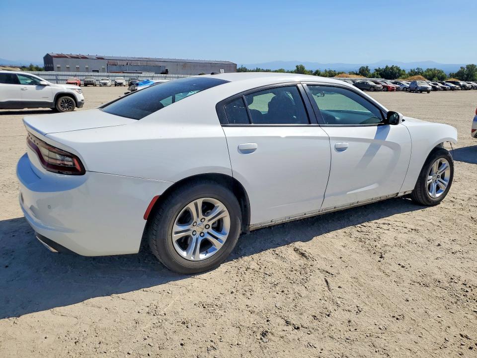 2022 Dodge Charger VIN 2C3CDXBG8NH196684 COPART salvage auction — FRONT END, Ca - Salvage Certificate, sold $3,700 on 2026-08-21 (photo 3)