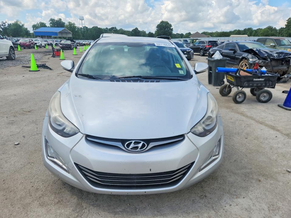 2015 Hyundai Elantra VIN KMHDH4AE1FU326883 COPART salvage auction — MECHANICAL, Ms - Certificate Of Title, sold $950 on 2026-07-31 (photo 5)