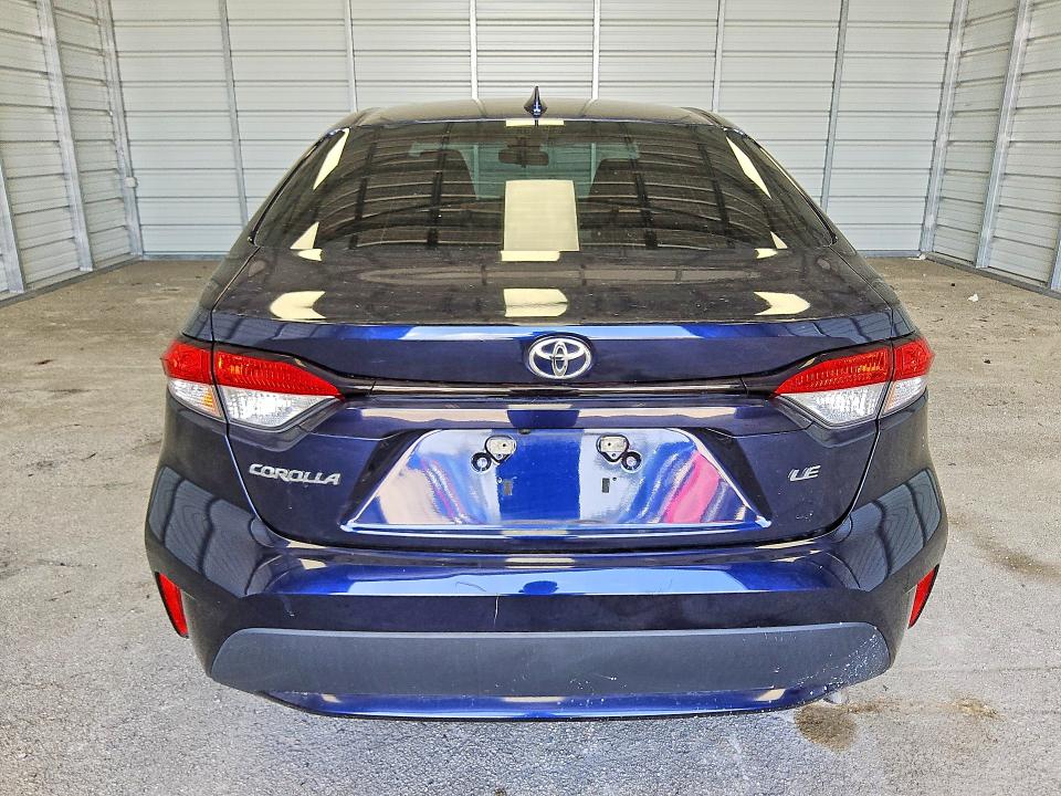 2022 Toyota Corolla VIN 5YFEPMAE6NP327485 COPART salvage auction — FRONT END, Fl - Certificate Of Title, sold $10 on 2026-07-28 (photo 6)