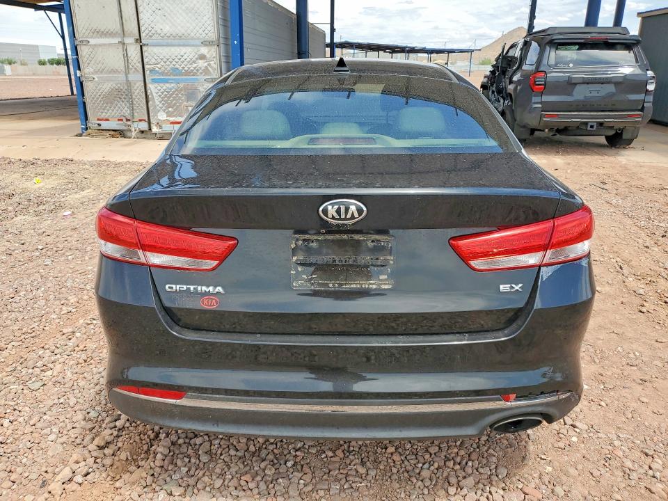 2016 Kia Optima VIN 5XXGU4L33GG074697 COPART salvage auction — MINOR DENT/SCRATCHES, Az - Cert Of Title-Restored Salvage, sold $225 on 2026-07-28 (photo 6)