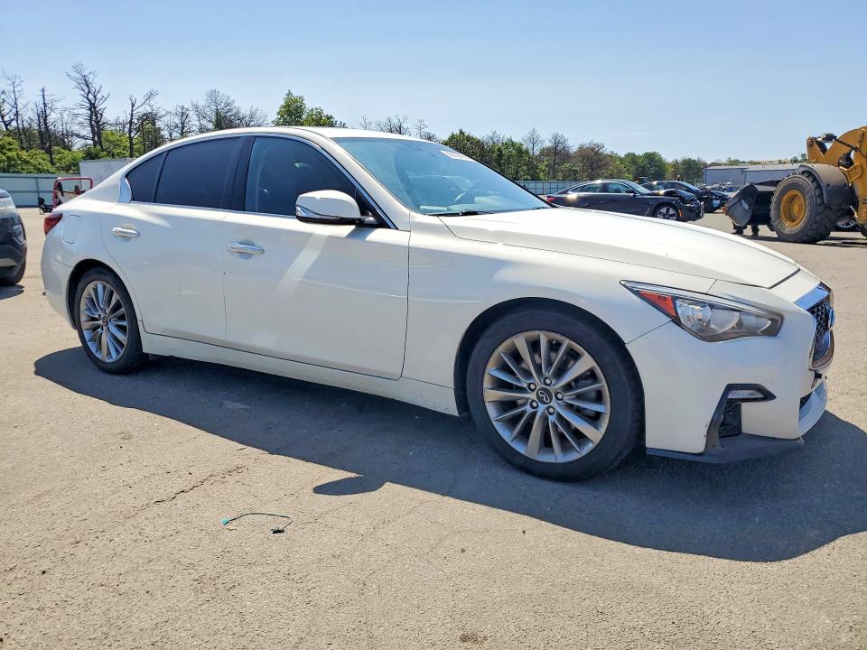 2020 Infiniti Q50 VIN JN1EV7AP9LM206736 COPART salvage auction — WATER/FLOOD, NY - MV907A-FLOOD SALVAGE, sold $1,000 on 2026-07-27 (photo 4)