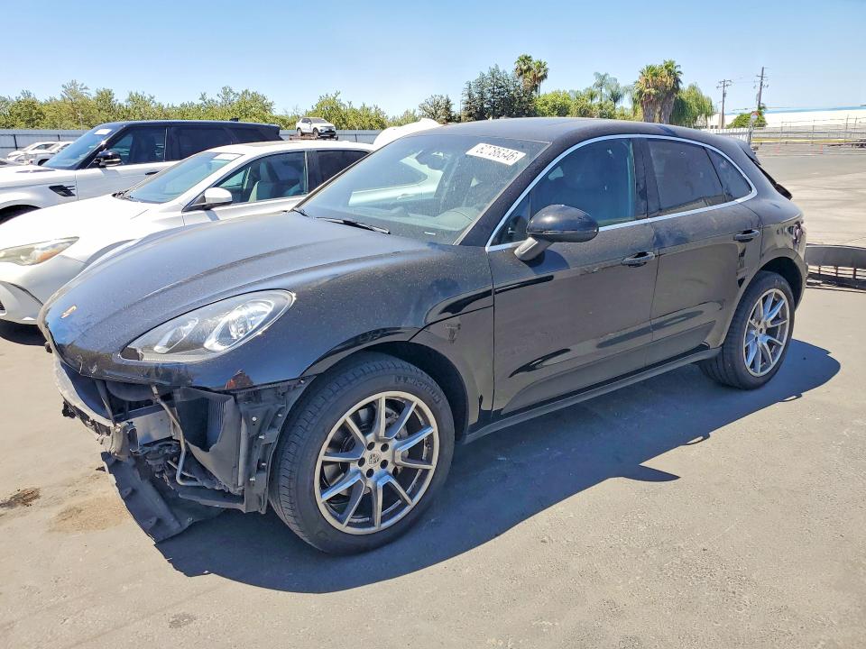 2015 Porsche Macan VIN WP1AB2A53FLB71495 COPART salvage auction — FRONT END, Ca - Salvage Certificate, sold $6,400 on 2026-08-10 (photo 1)