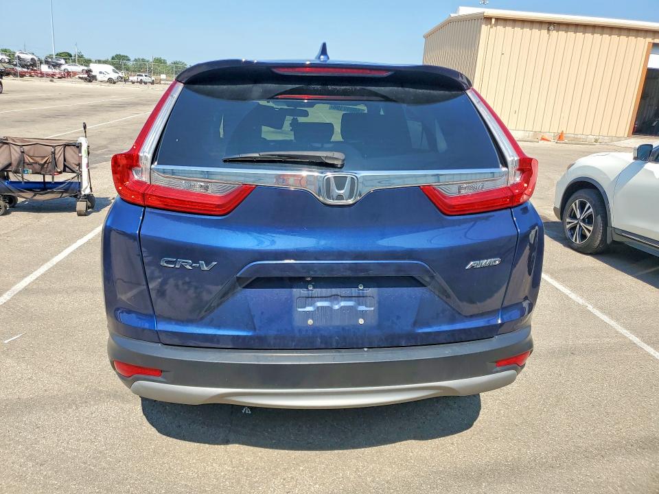 2018 Honda Cr-v VIN 7FARW2H50JE091425 COPART salvage auction — FRONT END, Oh - Cert Of Title-Salvage, sold $150 on 2026-07-29 (photo 6)