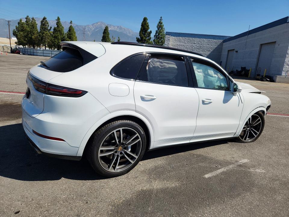 2019 Porsche Cayenne VIN WP1AF2AY7KDA80507 COPART salvage auction — FRONT END, Ca - Salvage Certificate, sold $7,700 on 2026-08-19 (photo 3)