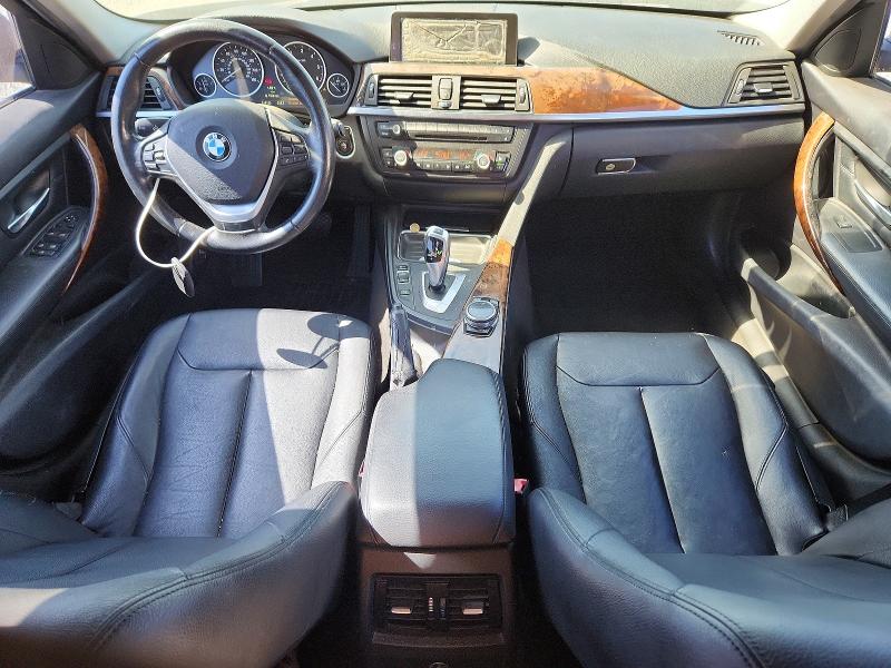 2014 BMW 3 series VIN WBA3D3C57EK155857 COPART salvage auction — REAR END, Ca - Cert Of Title-Salvaged, sold $350 on 2026-07-28 (photo 8)