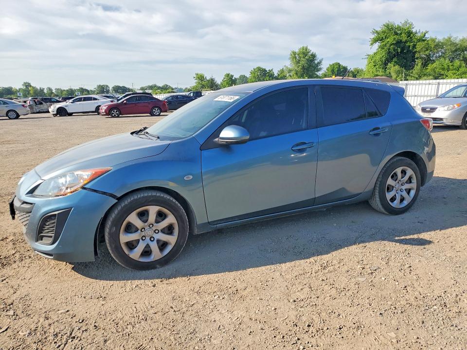 2010 Mazda 3 VIN JM1BL1HF8A1303974 COPART salvage auction — FRONT END, On - Permit No Brand - Unfit, sold $150 on 2026-07-30 (photo 1)