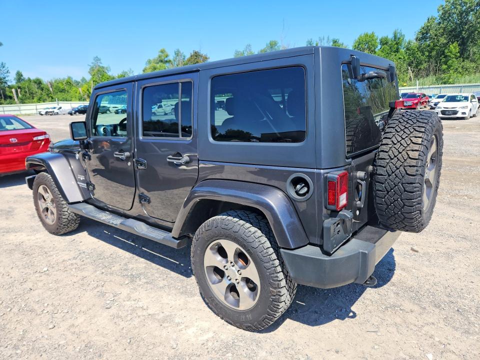 2017 Jeep Wrangler / VIN 1C4BJWEG7HL553026 COPART salvage auction — NORMAL WEAR, Ny - Certificate Of Title (P), sold $9,500 on 2026-08-16 (photo 2)