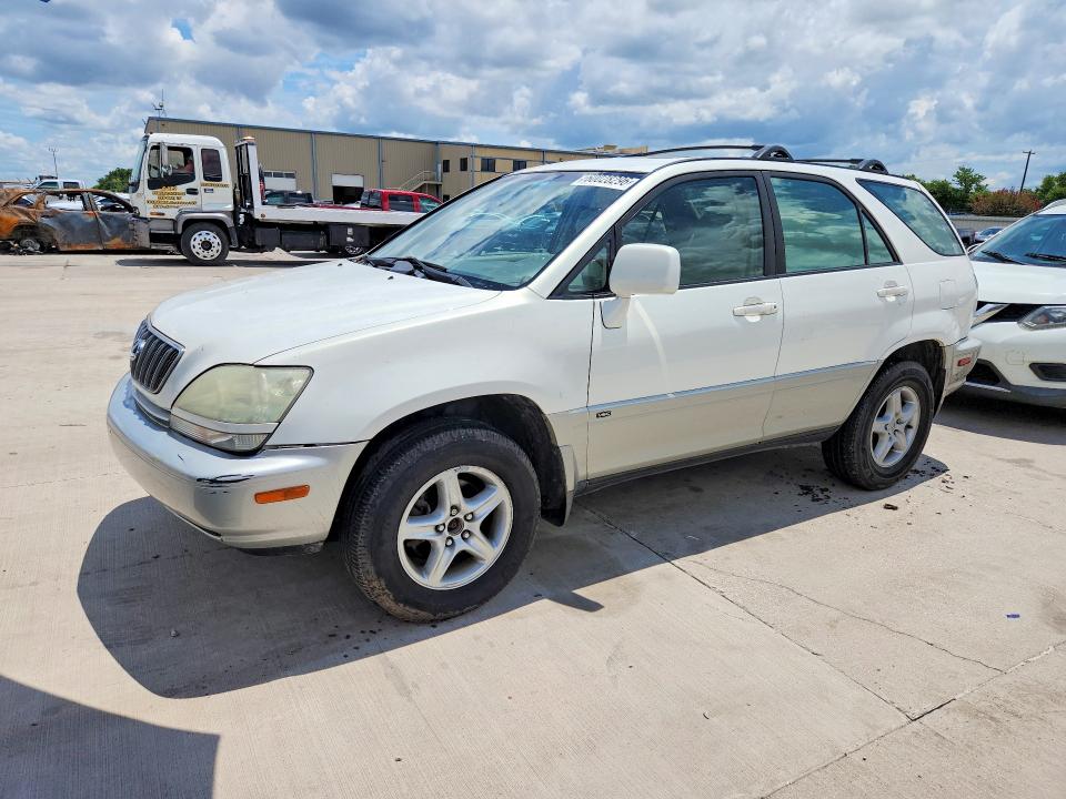 2002 Lexus Rx 300 VIN JTJGF10U520147758 COPART salvage auction — FRONT END, TX - SALVAGE VEHICLE TITLE (P), sold $175 on 2026-07-23 (photo 1)