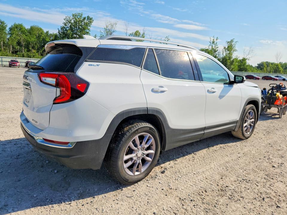 2023 Gmc Terrain VIN 3GKALVEG8PL268455 COPART salvage auction — FRONT END, Ny - Mv-907A Salvage Certificate, sold $7,200 on 2026-07-27 (photo 3)