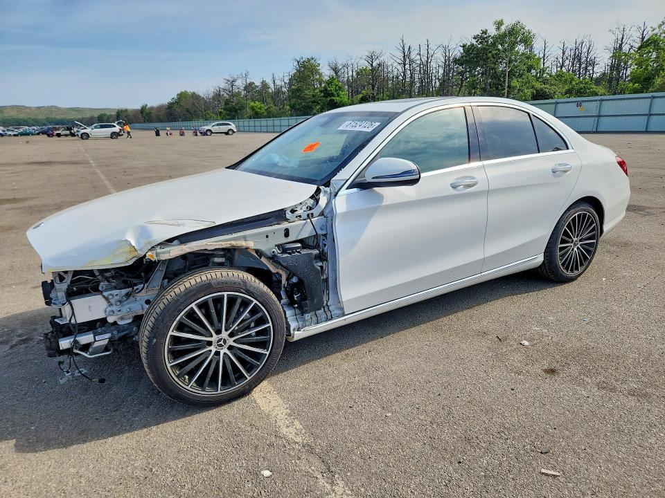 2021 Mercedes-benz C-klasse VIN W1KWF8DB2MR644478 — COPART salvage auction photo