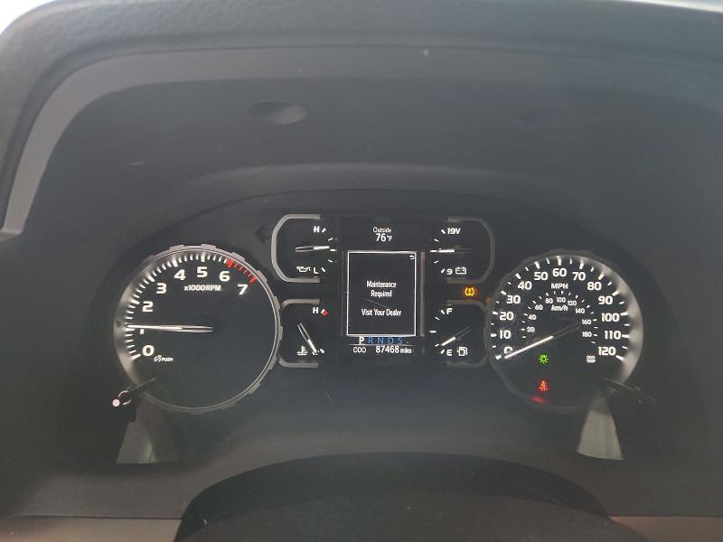 2018 Toyota Tundra VIN 5TFDY5F19JX758791 COPART salvage auction — REAR END, Tx - Salvage Vehicle Title, sold $10,700 on 2026-07-24 (photo 9)