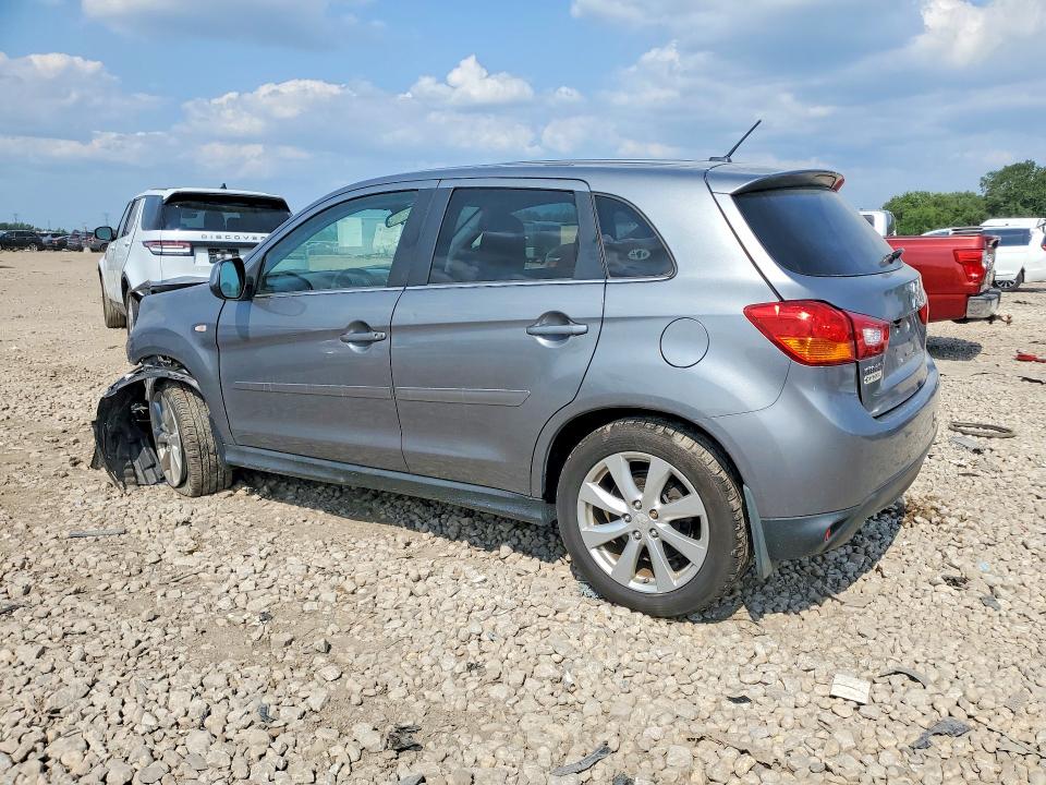 2015 Mitsubishi Outlander VIN 4A4AR4AU1FE054205 COPART salvage auction — SIDE, Il - Salvage Certificate, sold $1,500 on 2026-08-21 (photo 2)