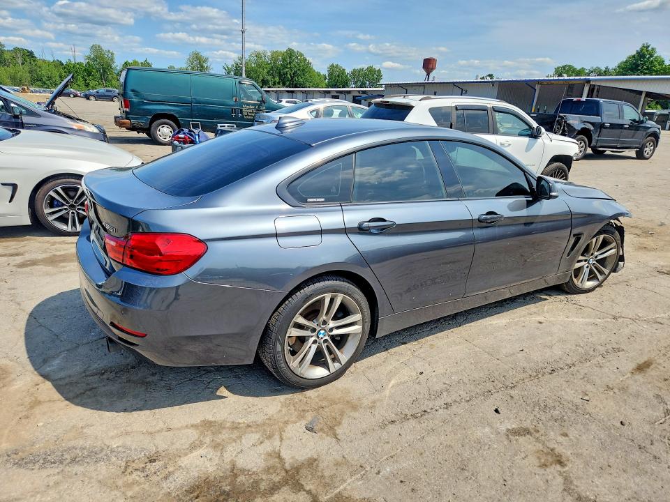 2015 BMW 4er VIN WBA4B3C53FD670354 COPART salvage auction — FRONT END, Ny - Mv-907A Salvage Certificate, sold $3,550 on 2026-08-18 (photo 3)