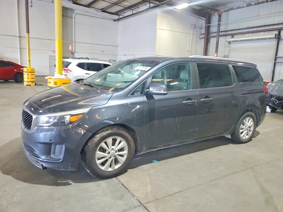 2017 Kia SEDONA VIN KNDMB5C15H6239761 COPART salvage auction — REAR END, Fl - Certificate Of Title, sold $1,150 on 2026-07-27 (photo 1)