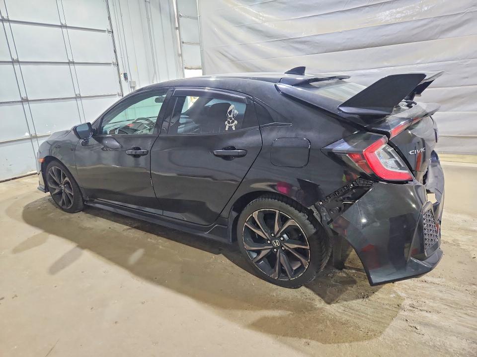 2018 Honda Civic VIN SHHFK7G47JU217004 COPART salvage auction — REAR END, Nh - Cert Of Title-Salvage, sold $350 on 2026-07-21 (photo 2)